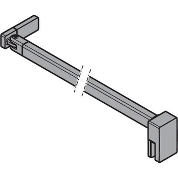 Hüppe příčná vzpěra sklo/sklo 120cm - sklo 6-8mm