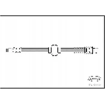Brzdová hadice Corteco 19034343 Brzdová hadice