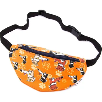 Outdoorové zavazadlo Pískací Potvůrky Ledvinka - border kolie Vyberte barvu:: oranžová (borderka)