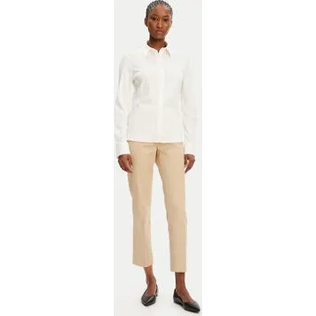 Pánské oblečení BOSS Košile Bronta 50543691 Écru Extra Slim Fit 38