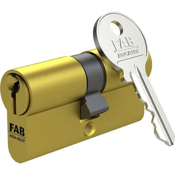 Vložka do dveří ASSA ABLOY Vložka cylindrická stavební FAB 1.00/D 30+35 Mosaz Rozměr: 30+35mm