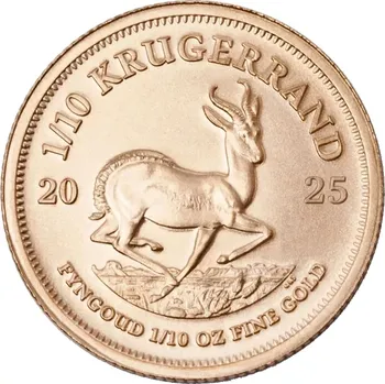 Zlatá mince Krugerrand 1/10 Oz 2025