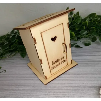 Pokladnička Pokladnička Kadibudka - od 10 ks