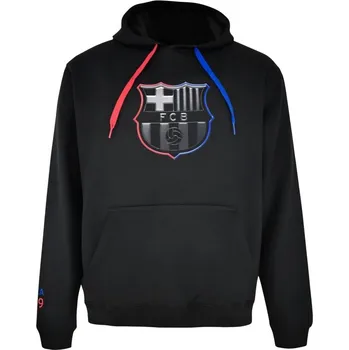 Pánská mikina FC Barcelona Mikina FC Barcelona, černá, kapuce Velikost: XL
