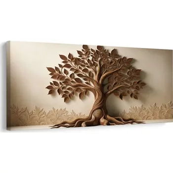 Obraz Dovido Obraz strom života v přírodních tónech