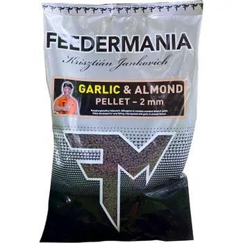 Návnadová surovina FEEDERMANIA - Pelety Silver Pellet 2 mm 700 g Garlic Almond