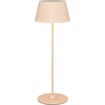 Lampička Trio Leuchten R57706166 SUAREZ - Venkovní přenosná stmívatelná nabíjecí lampička v pískové barvě, IP44, LED 1,5W, 3000K, 39cm (Nabíjecí venkovní stolní lampička)