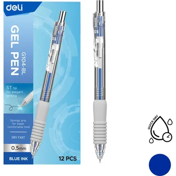 luma Propiska gelová DELI EG104-BL modrá