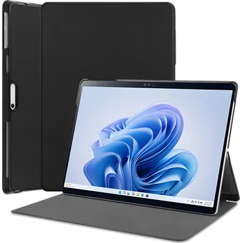 Pouzdro na tablet VSECHNONAMOBIL 112714 LEATHER Zaklápěcí kryt pro Microsoft Surface Pro 9 / 10 / 11 černý