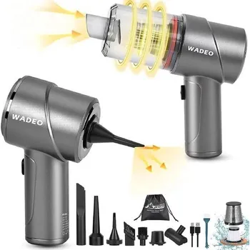 Robotický vysavač Mini vysavač WADEO 15000PA 3v1 autovysavač