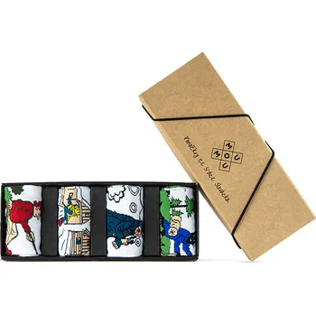 Pánské ponožky Moumou Dárková kazeta - Ladovo umění Velikost: 42-46