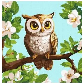 Set školních potřeb Malowania po numerach - Straż leśna 30x30cm