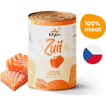 Krmivo pro kočku Zuii Losos kousky, 400 g