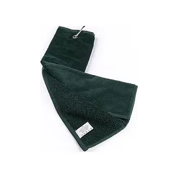 Ručník OEM Tri Fold golfový ručník, zelený