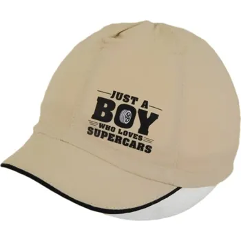 Kojenecké oblečení ROCKINO Letní chlapecká kšiltovka, béžová Varianta: 52cm
