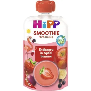 Hipp BIO Smoothie jablko-banán-červené ovoce 120 g