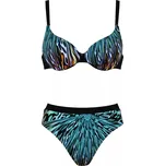 Dámské dvoudílné plavky Naturana 127 barevné Barva: barevné, Velikost: 80C