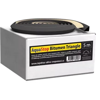 Asfaltový pás AquaStop Bitumen Triangle trojhranný bitumenový pás