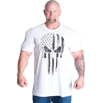 Pánské tričko Gasp SKULL STANDARD TEE WHITE – tričko Gasp bílé Velikost: XXL