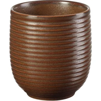 Porcelánový hrnek na čaj 200 ml JAPANDI ASA Selection - hnědý hnědá