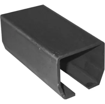 příslušenství k bráně GIPI8RS - černý C profil 70x60x3,5 mm - 3-metrový kus černý C profil 70x60x3,5 mm - GIPI8RS-3