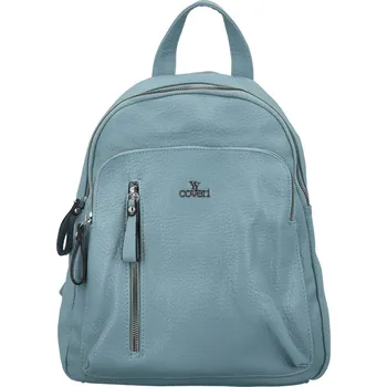 Městský batoh Dámský kabelko-batoh světle modrý - Coveri Paola modrá