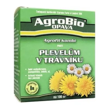 Herbicid Přípravek proti plevelům v trávníku AgroBio Agrofit na 100m2