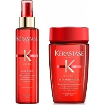 Kosmetická sada Kérastase Soleil Summer Set 2025 - Olejová mlha 150ml + Šampon 80ml Dárková sada