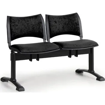 Lavice do čekárny čalouněná Smart Biedrax LC9212c - podnož černá