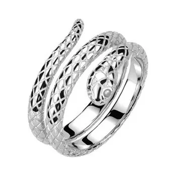 Prsten OPR1942-57 Ocelový prsten had - zvířátka