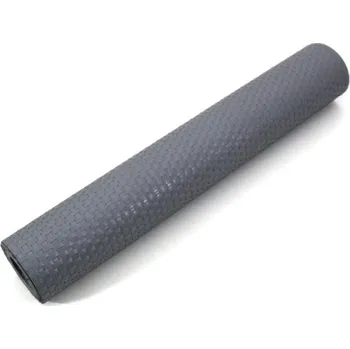 Příslušenství pro plot Šedá plastová ratanová stínící rohož \"umělý ratan\" (role) - délka 500 cm a výška 75 cm