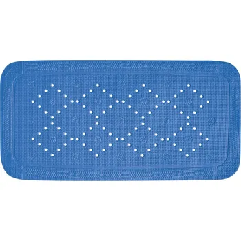 Protiskluzová podložka Spirella ALASKA Protiskluzová podložka do vany 71 x 36 cm modrá