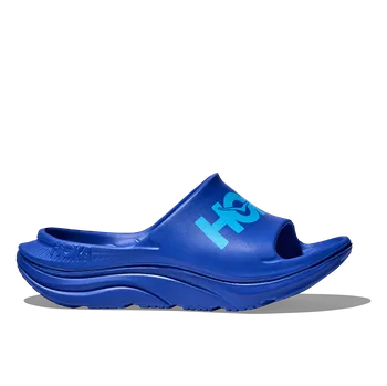 Pánské pantofle HOKA One One U ORA ATHLETIC SLIDE 1155154-USK ULTRAMARINE / SKYWARD BLUE