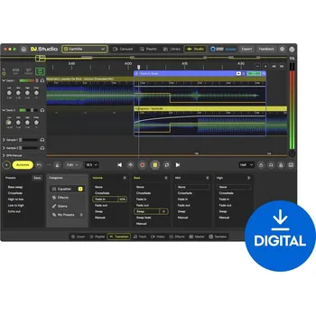 Hudební software DJ.Studio Pro + Stems (Digitální produkt)