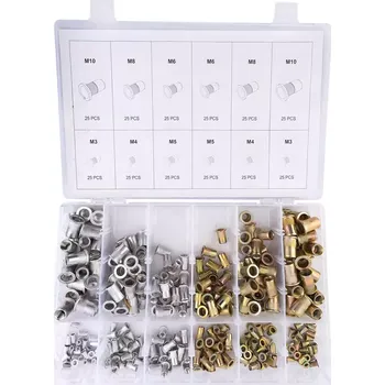 Nýtovací pistole PC0449 Sada maticových nýtů M3-M10 RICHMANN