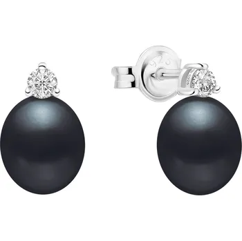 Náušnice GAURA PEARLS SK25226E-B