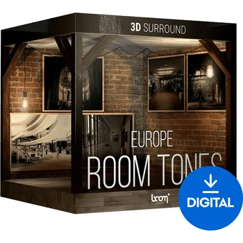 Hudební software BOOM Library Room Tones Europe 3D Surround (Digitální produkt)