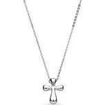 OPD0022-ST Ocelový náhrdelník - kříž