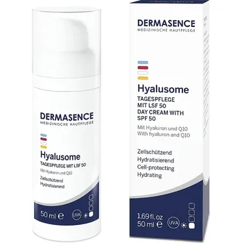Pleťový krém Dermasence Hyalusome denní krém SPF50
