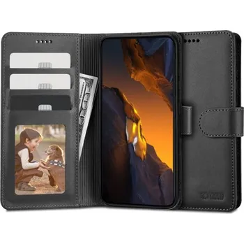 Pouzdro na mobilní telefon Tech-Protect | Tech-Protect Wallet knížkové pouzdro na Xiaomi Poco F5, černé