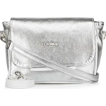Kabelka Dámská kabelka RIEKER C2438-206/80/1-206/H12 stříbrná S5 -UNI-