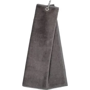 Ručník OEM Tri Fold golfový ručník, šedý