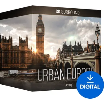 Hudební software BOOM Library Urban Europe 3D Surround (Digitální produkt)
