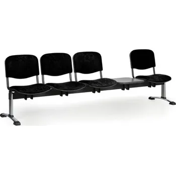 Lavice do čekárny čalouněná Viva Biedrax LC9379c - podnož chromovaná