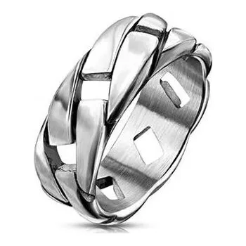 Prsten OPR0146-60 Pánský ocelový prsten
