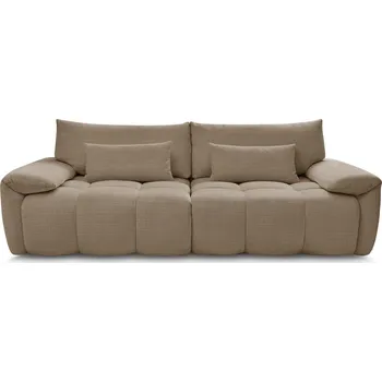 Pohovka Hnědá žinylková pohovka 264 cm Ivane – Bobochic Paris ID_1773652