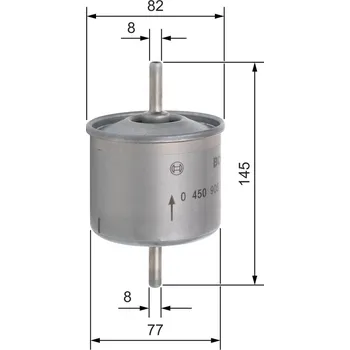 Filtr do auta Palivový filtr BOSCH 0 450 905 324