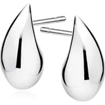 Stříbrné puzetové náušnice DROP Ag 925; ≤3 g.