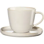 Šálek na kávu s podšálkem 250 ml COPPA TOFU ASA Selection - béžový béžová