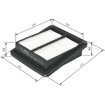 Vzduchový filtr Vzduchový filtr BOSCH F 026 400 054